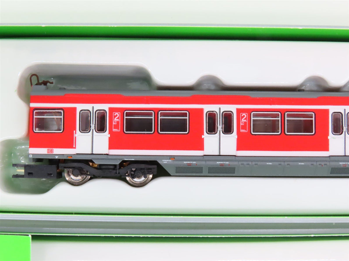 N Arnold HN2163 DB German S-Bahn &quot;Traffic Red&quot; BR420 EMU 3-Unit Set - DCC Ready