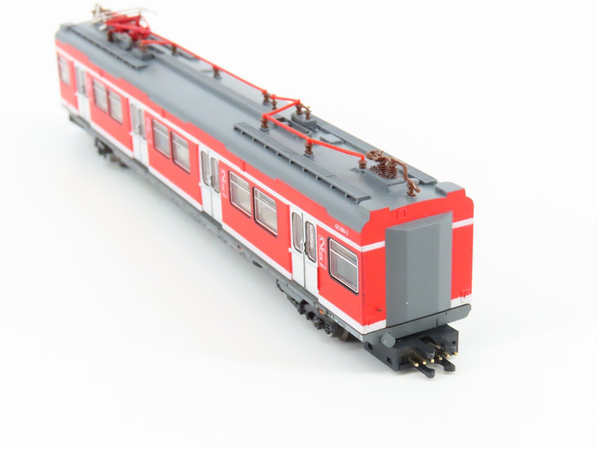 N Arnold HN2163 DB German S-Bahn &quot;Traffic Red&quot; BR420 EMU 3-Unit Set - DCC Ready