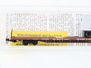 N Micro-Trains MTL 71014 TTAX Trailer Train Flat Car #970255 W/ Mo-Pac Trailer