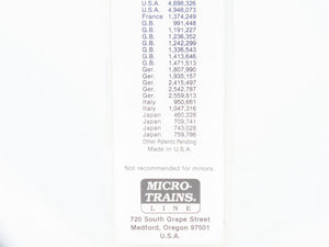 N Micro-Trains MTL 71014 TTAX Trailer Train Flat Car #970255 W/ Mo-Pac Trailer