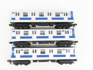 O Gauge 3-Rail MTH Rail King 30-2122-1 NY Transit Subway 4-Car Set w/Sound