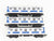 O Gauge 3-Rail MTH Rail King 30-2122-1 NY Transit Subway 4-Car Set w/Sound