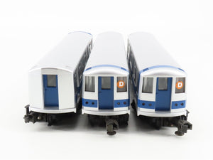 O Gauge 3-Rail MTH Rail King 30-2122-1 NY Transit Subway 4-Car Set w/Sound