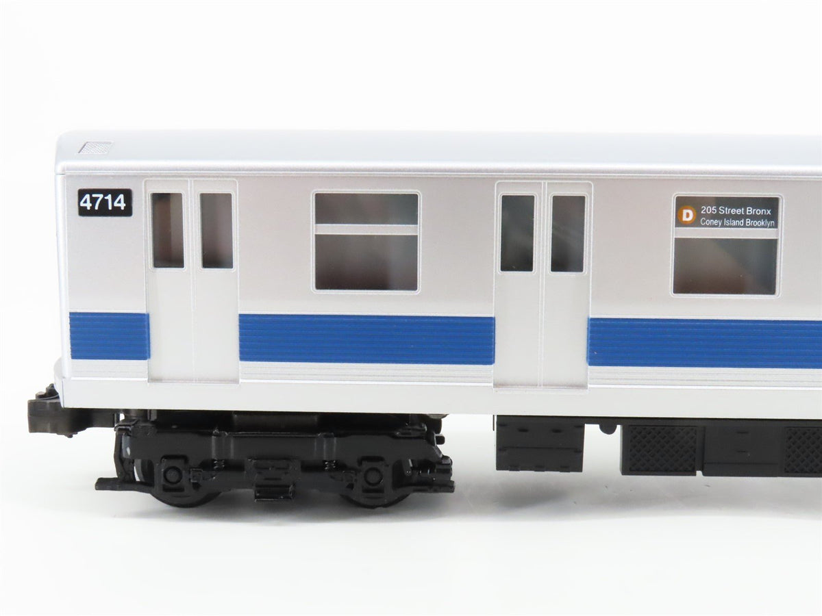 O Gauge 3-Rail MTH Rail King 30-2122-1 NY Transit Subway 4-Car Set w/Sound
