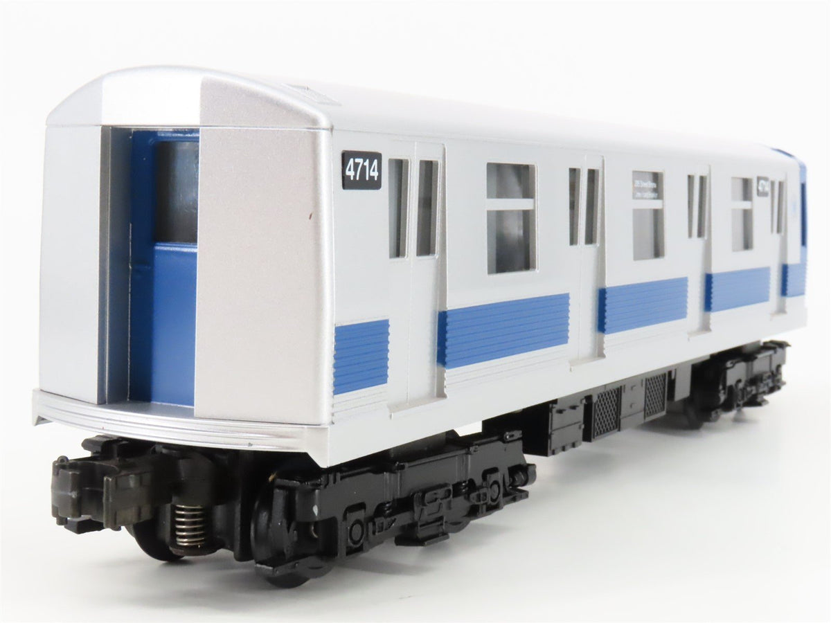 O Gauge 3-Rail MTH Rail King 30-2122-1 NY Transit Subway 4-Car Set w/Sound