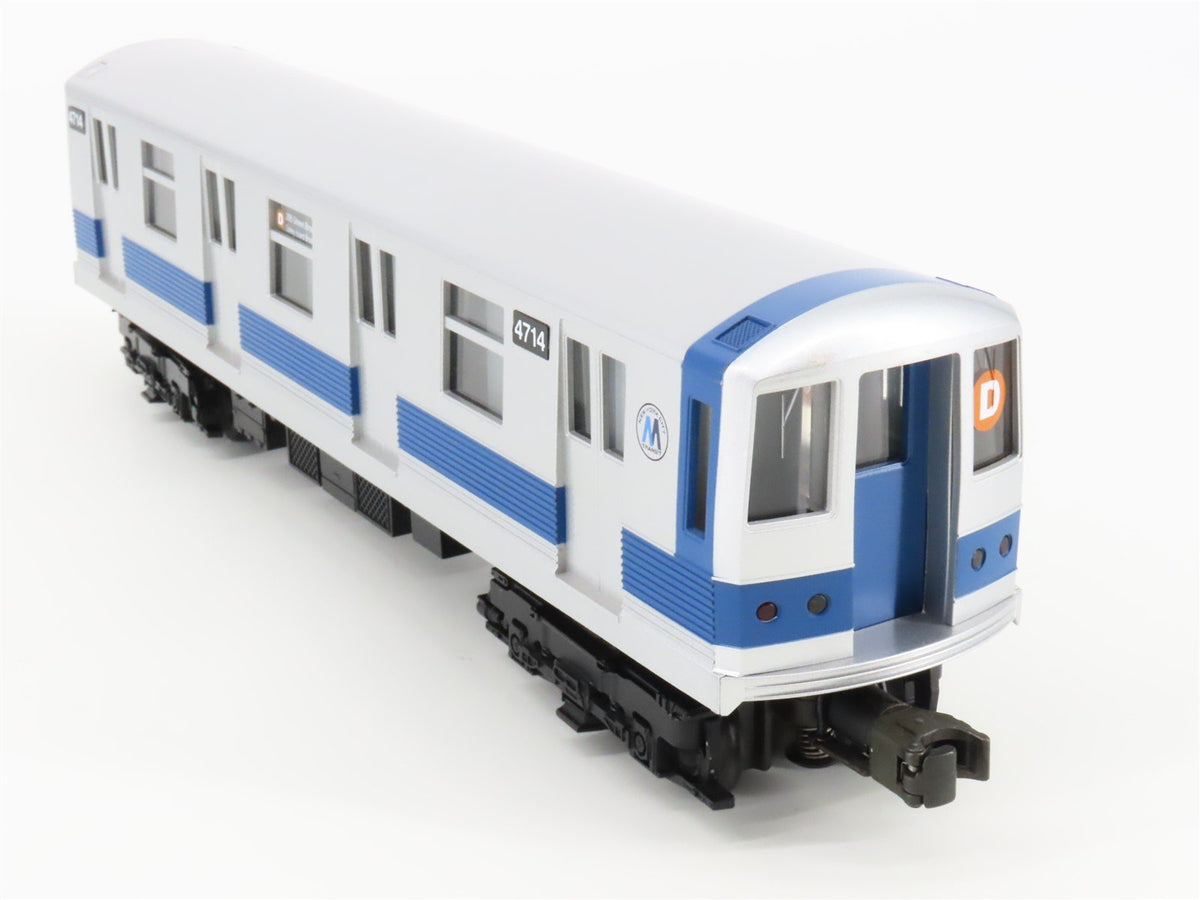O Gauge 3-Rail MTH Rail King 30-2122-1 NY Transit Subway 4-Car Set w/Sound