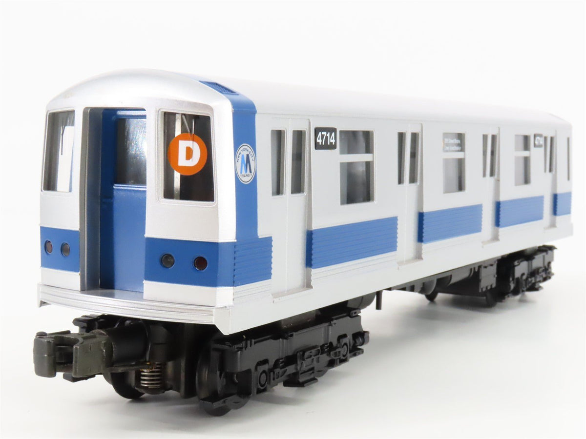 O Gauge 3-Rail MTH Rail King 30-2122-1 NY Transit Subway 4-Car Set w/Sound