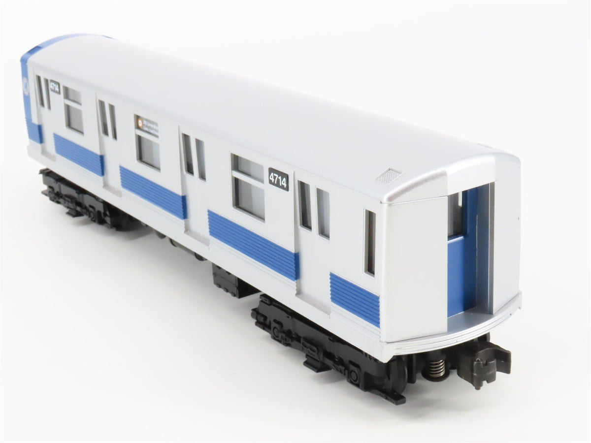 O Gauge 3-Rail MTH Rail King 30-2122-1 NY Transit Subway 4-Car Set w/Sound