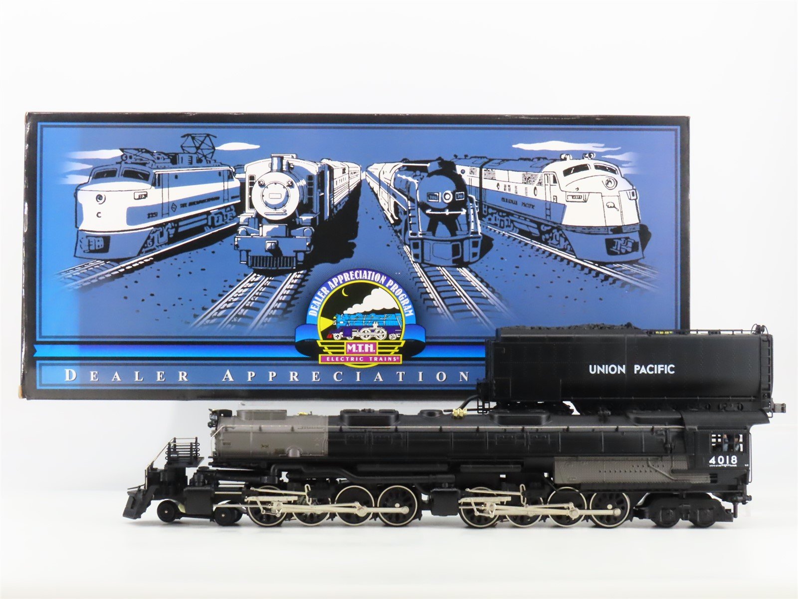 O Gauge 3-Rail MTH 20-80001a UP Union Pacific 4-8-8-4 Big Boy Steam #4018 wSound