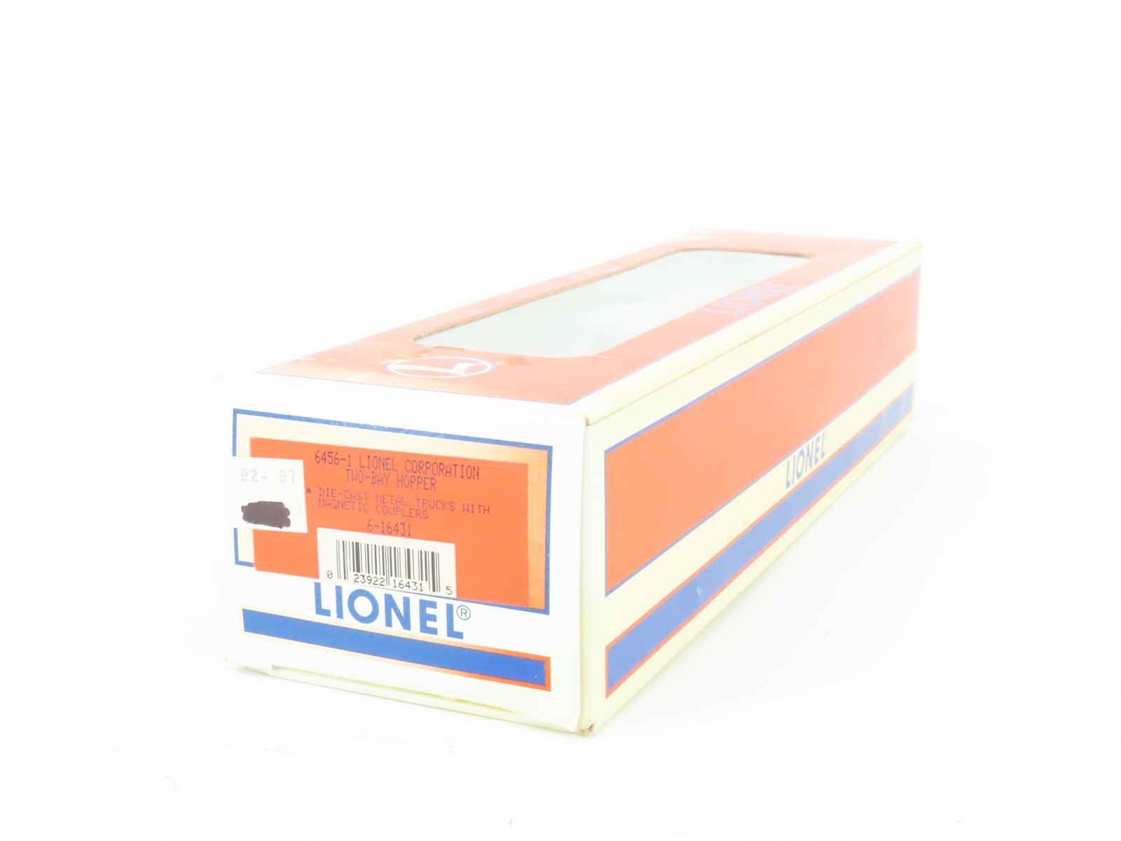 O Gauge 3-Rail Lionel 6-16431 LC Lionel Corporation 2-Bay Open Hopper #6456-1