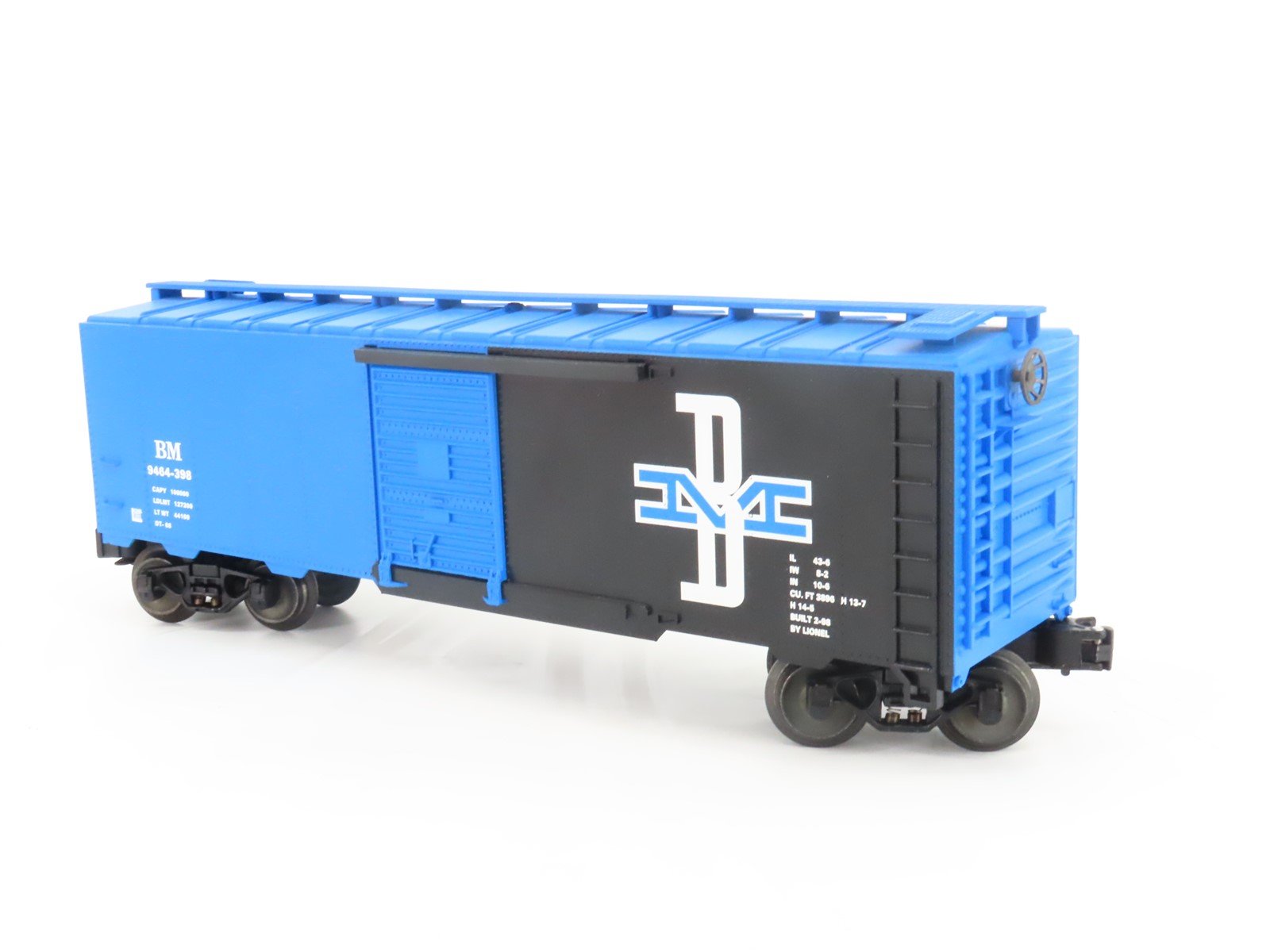 O Gauge 3-Rail Lionel 6-17235 BM Boston & Maine 9464 Box Car #9464-398