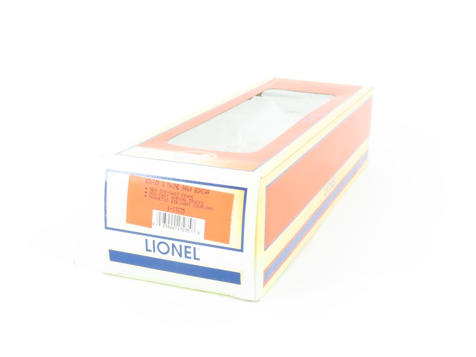O Gauge 3-Rail Lionel 6-17235 BM Boston & Maine 9464 Box Car #9464-398
