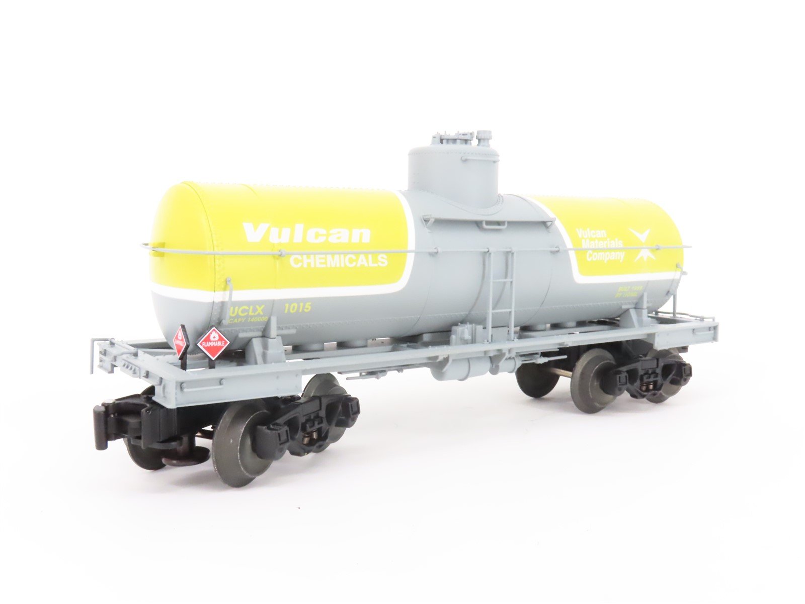 O Gauge 3-Rail Lionel 6-19615 UCLX Vulcan Chemicals 8K Gallon Tank Car #1015