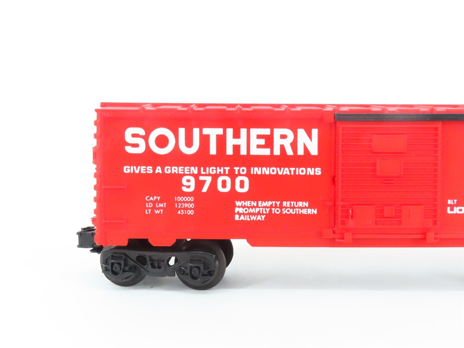 O Gauge 3-Rail Lionel 6-9700 Southern Railway Single Door Box Car #9700