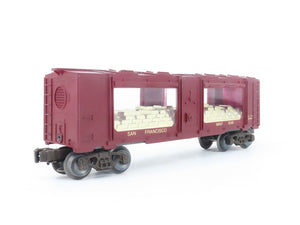 O Gauge 3-Rail Lionel 6-9349 San Francisco Mint Box Car #9349 w/ Gold Bars