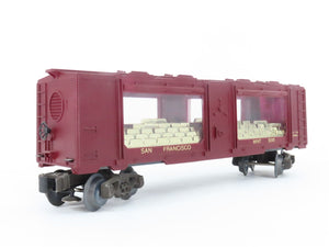O Gauge 3-Rail Lionel 6-9349 San Francisco Mint Box Car #9349 w/ Gold Bars