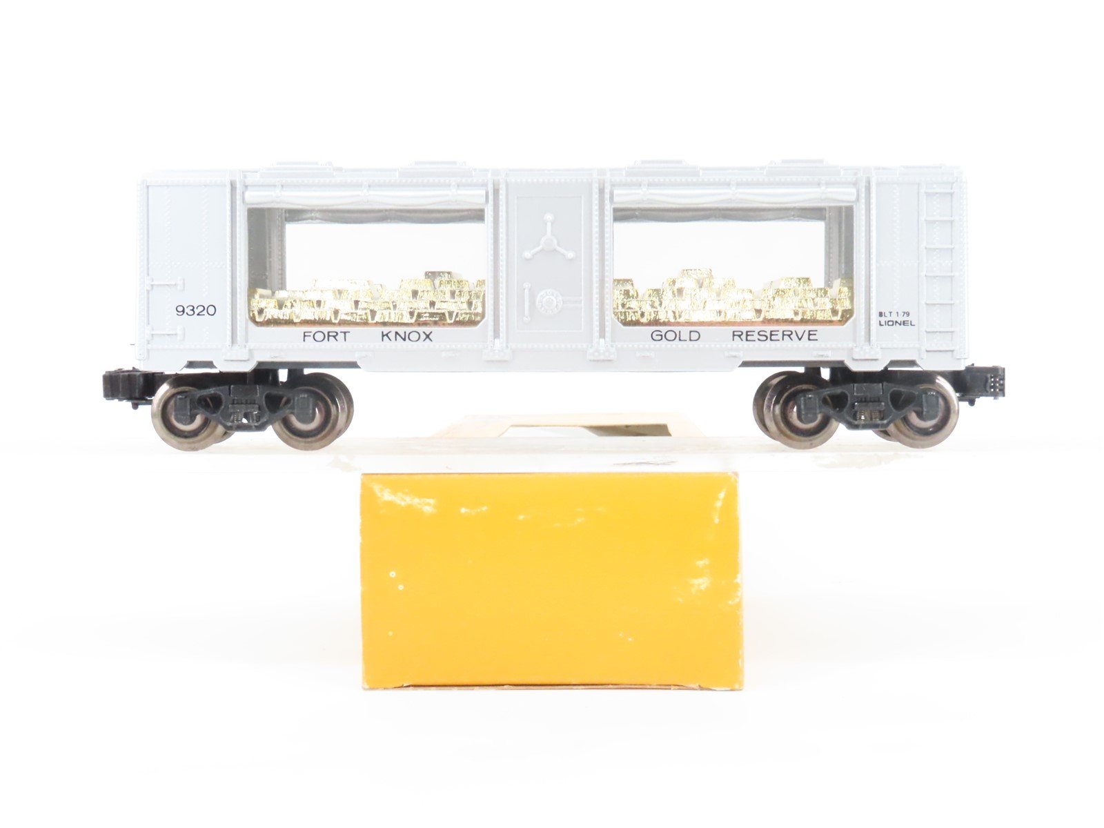O Gauge 3-Rail Lionel 6-9320 Limited Edition Fort Knox Gold Reserve Box Car 9320