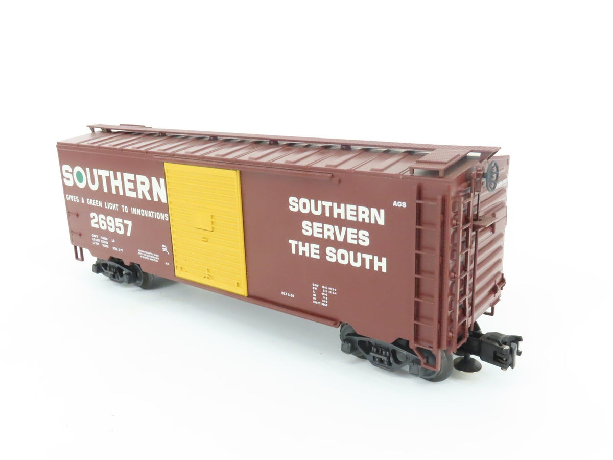 O Gauge 3-Rail Weaver Ultra Line Southern Railway &quot;Green Light&quot; Box Car #26957