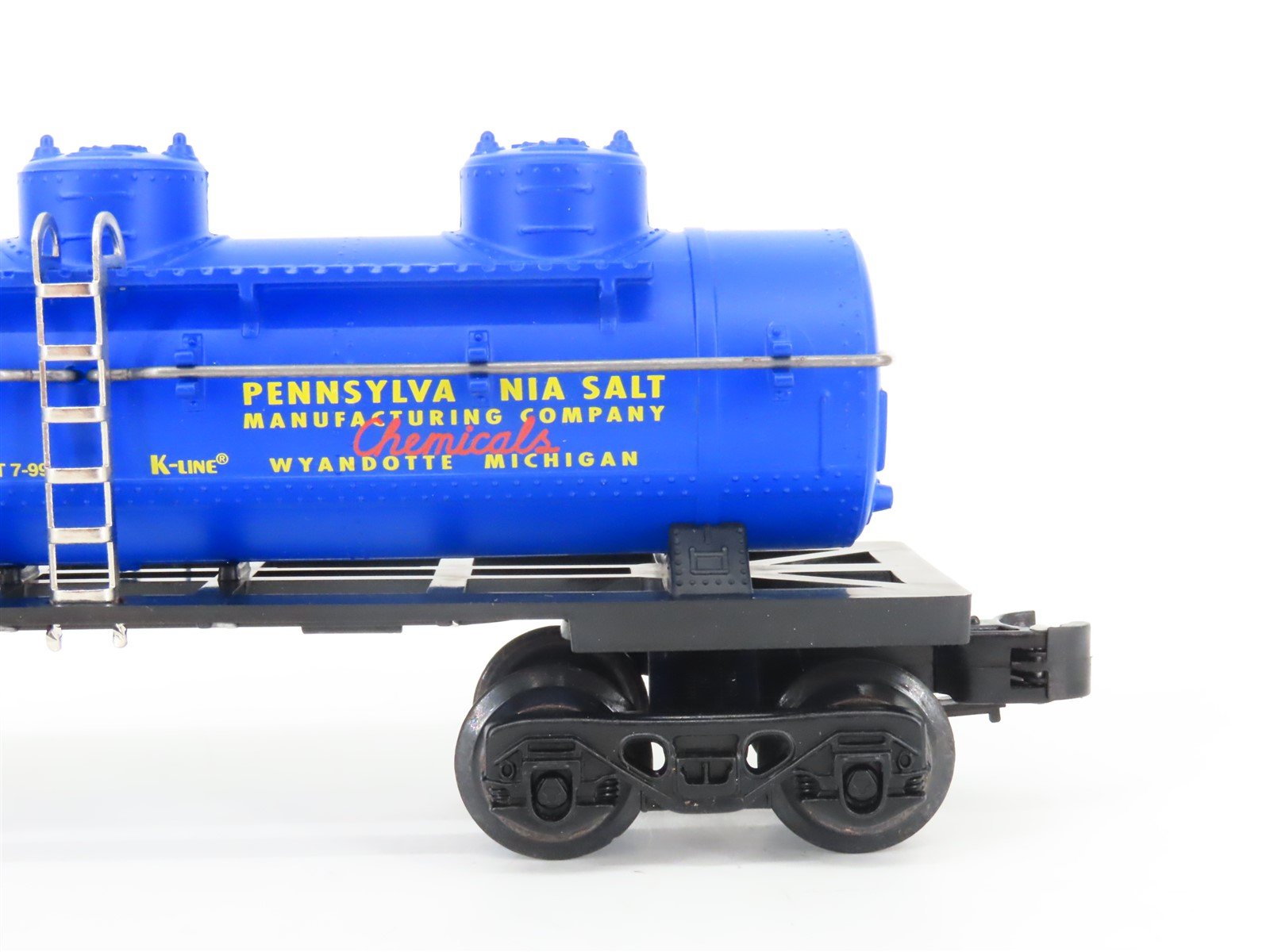 O Gauge 3-Rail K-Line K-5425 25 Years PSMX Pennsylvania Salt 3-Dome Tank Car