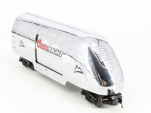 O Gauge 3-Rail MTH Rail King 30-78061 Coors Light Silver Bullet Reefer Tail Car