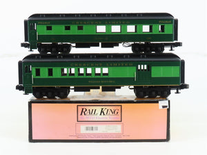 O Gauge 3-Rail MTH 30-6241 Crescent Limited Combo/Dinner Passenger 2-Car Set