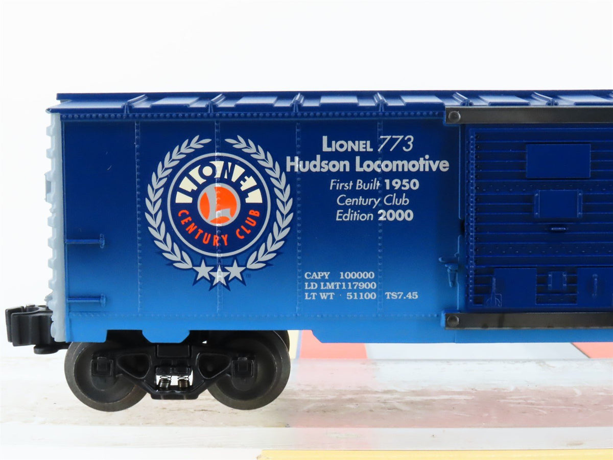 O Gauge 3-Rail Lionel 6-39201 Century Club Hudson Boxcar #773
