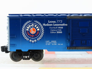 O Gauge 3-Rail Lionel 6-39201 Century Club Hudson Boxcar #773