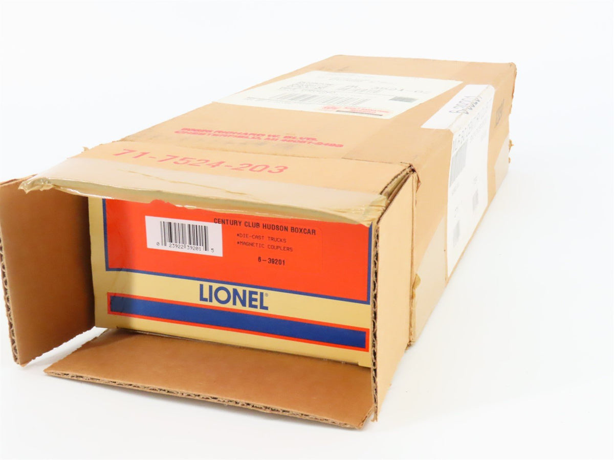 O Gauge 3-Rail Lionel 6-39201 Century Club Hudson Boxcar #773