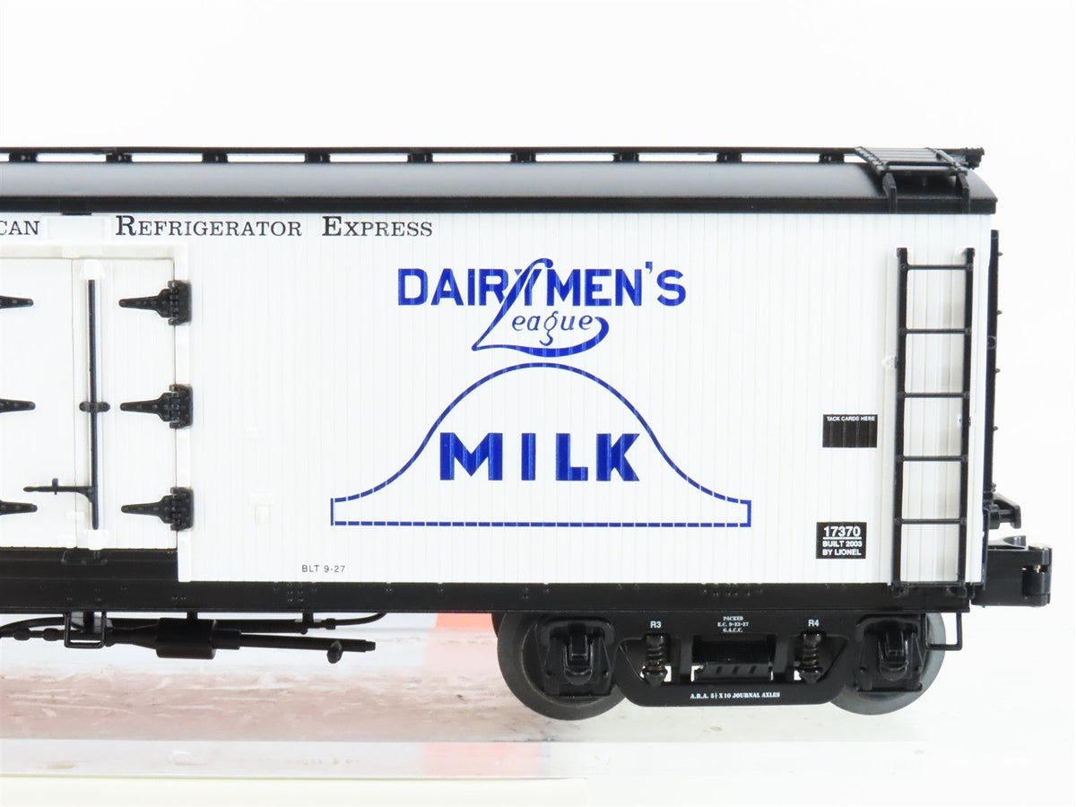 O Gauge 3-Rail Lionel 6-17370 GARE Dairymen&#39;s League Milk Reefer Car #780