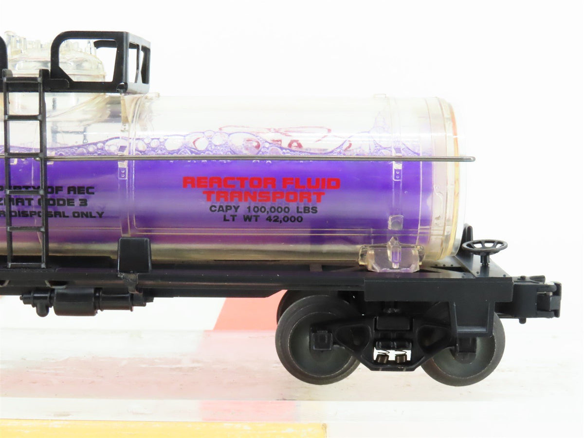 O Gauge 3-Rail Lionel 6-16154 AEC Reactor Fluid Single Dome Tankcar #6515-2