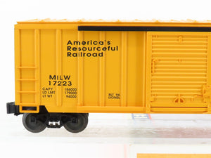 O Gauge 3-Rail Lionel 6-17223 MILW Milwaukee Road Double Door Boxcar #17223