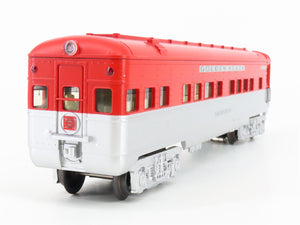 O Gauge 3-Rail K-Line K4532-0479 RI Golden State Flat Obs Passenger Car 
