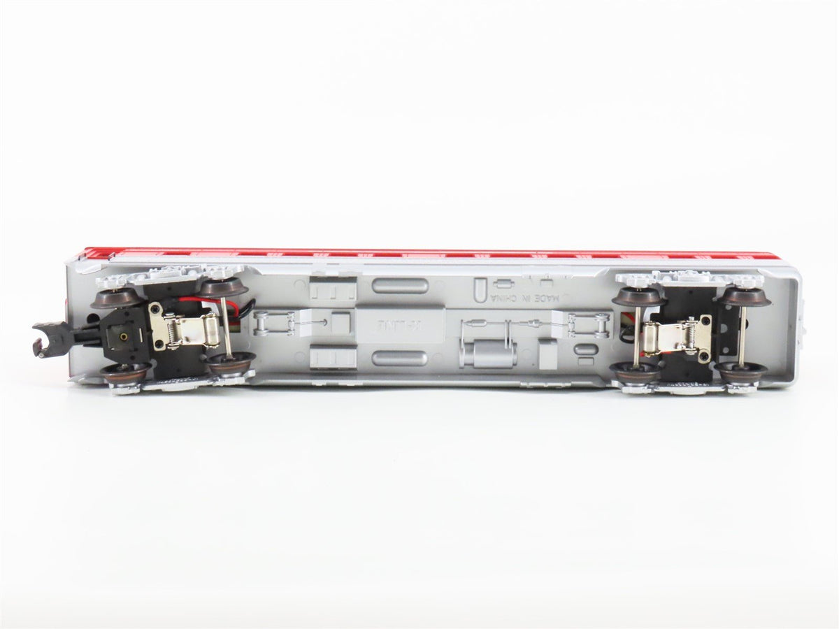 O Gauge 3-Rail K-Line K4532-0479 RI Golden State Flat Obs Passenger Car &quot;Divan&quot;