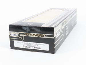 O Gauge 3-Rail K-Line K4532-0479 RI Golden State Flat Obs Passenger Car 