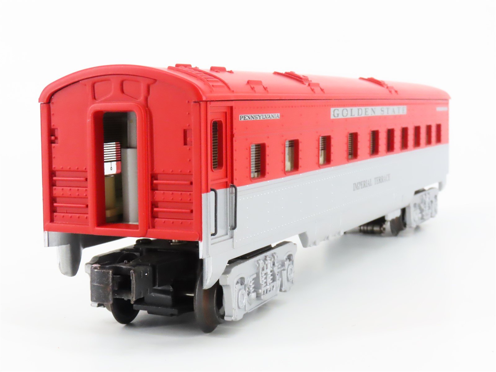 O Gauge 3-Rail K-Line PRR Golden State Passenger Car 
