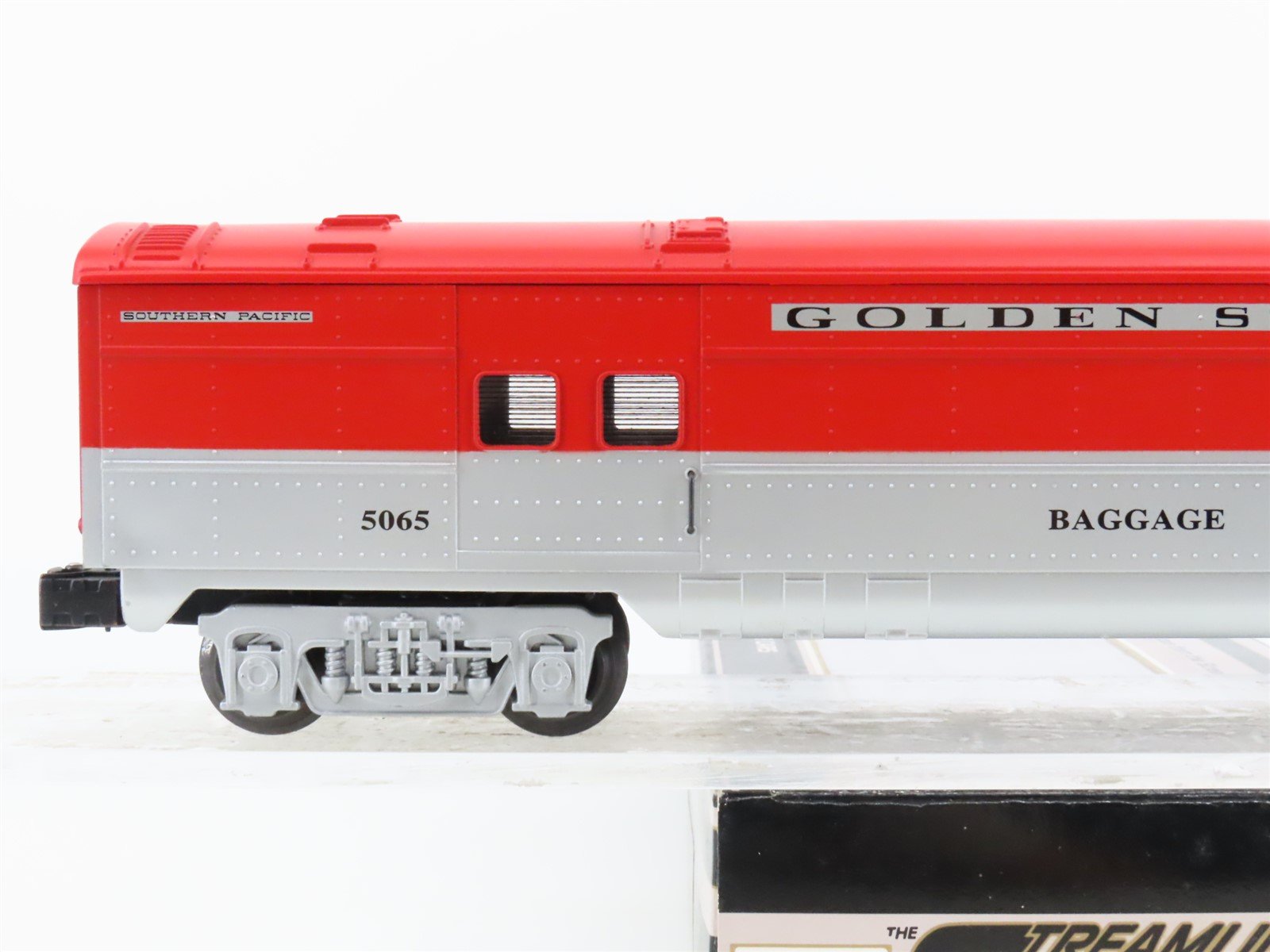 O 3-Rail K-Line SP Southern Pacific Golden State Baggage Passenger Car #5065