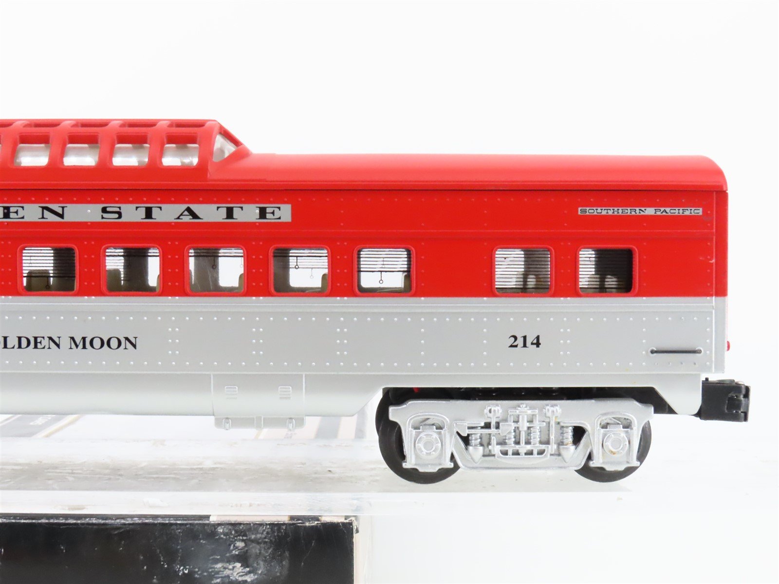 O Gauge 3-Rail K-Line SP Golden State Vista Dome Passenger Car #214