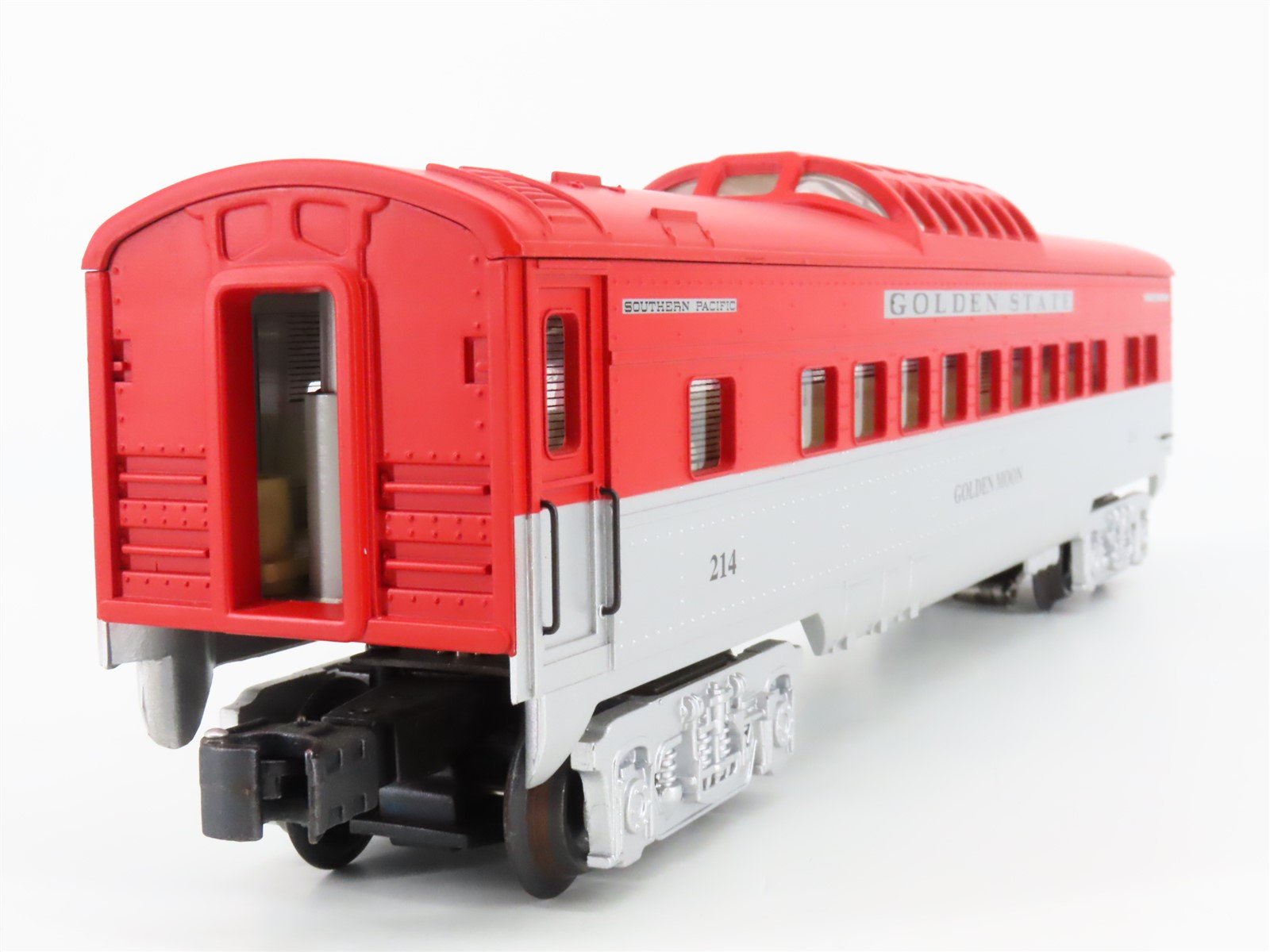 O Gauge 3-Rail K-Line SP Golden State Vista Dome Passenger Car #214