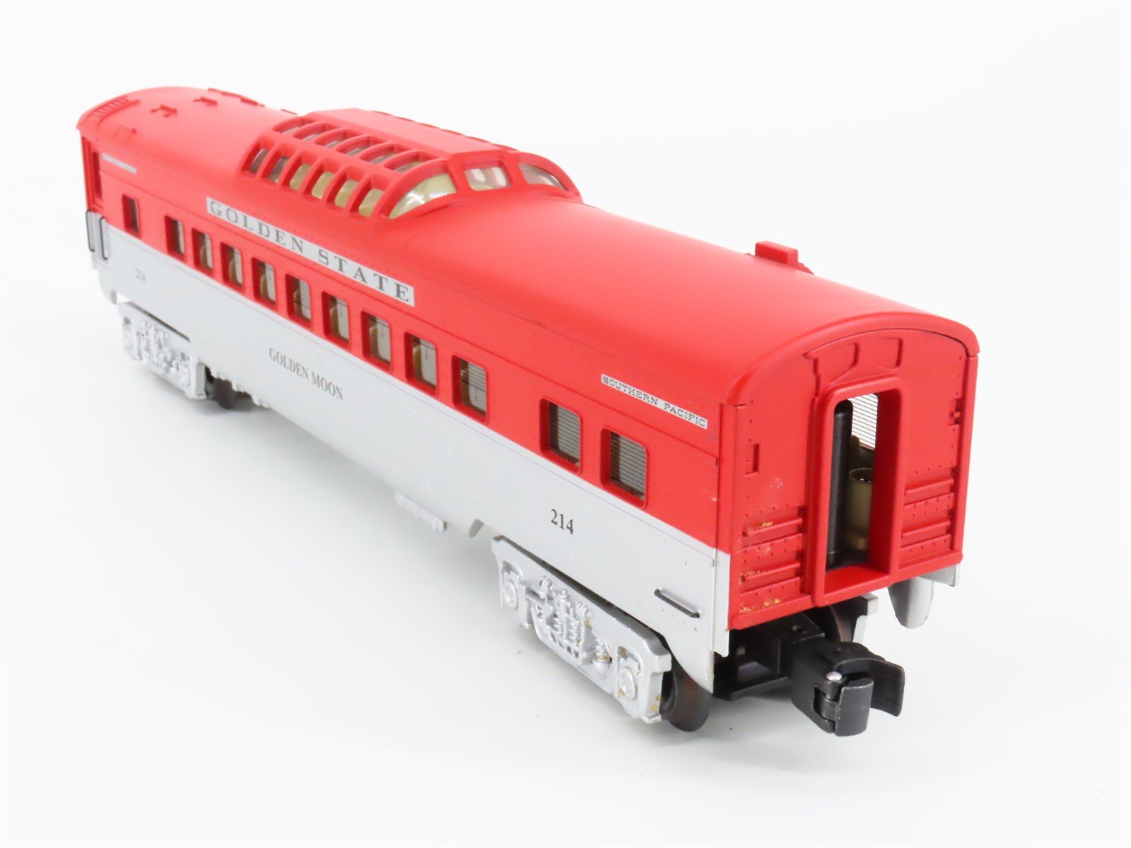 O Gauge 3-Rail K-Line SP Golden State Vista Dome Passenger Car #214