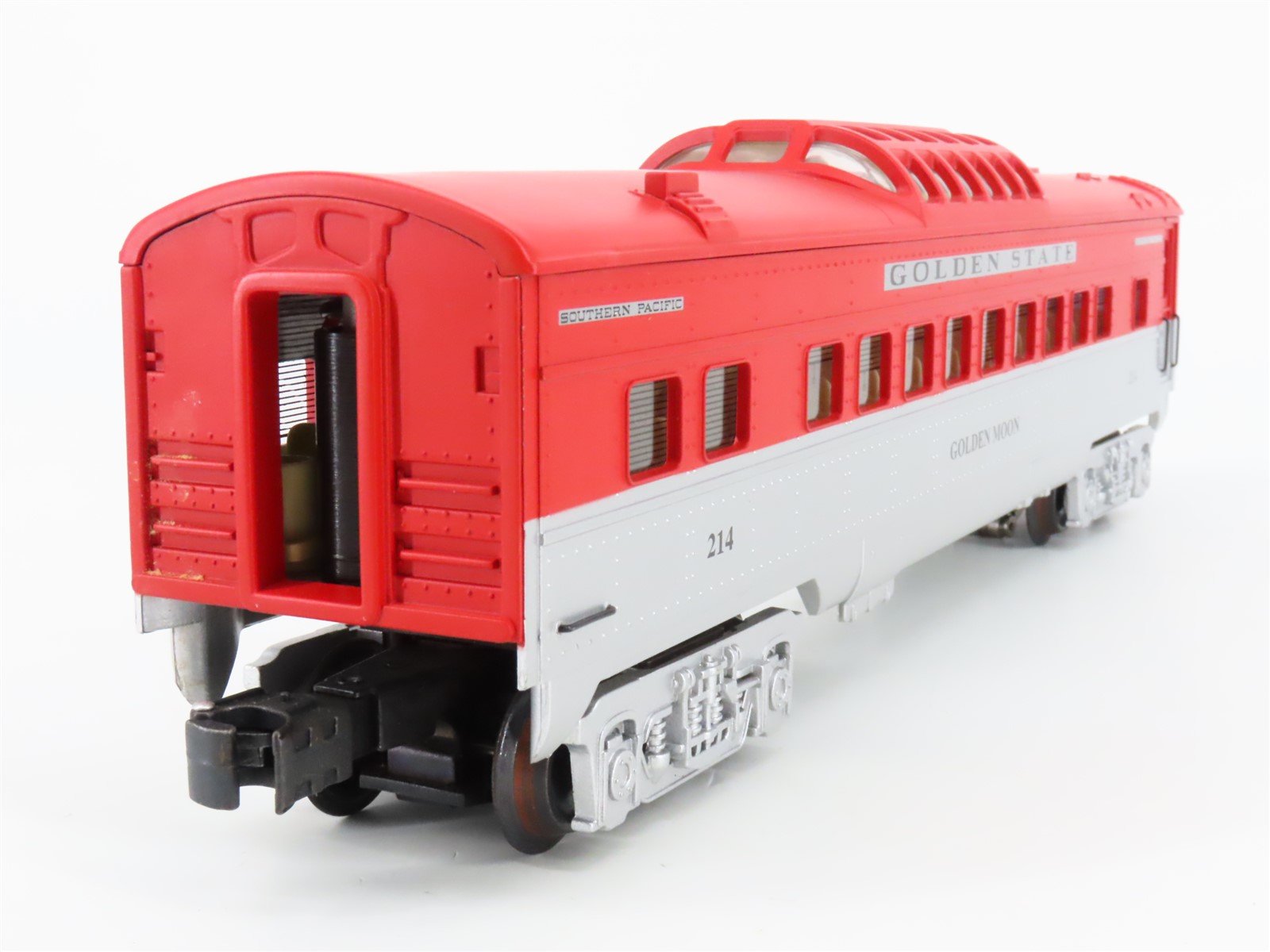 O Gauge 3-Rail K-Line SP Golden State Vista Dome Passenger Car #214