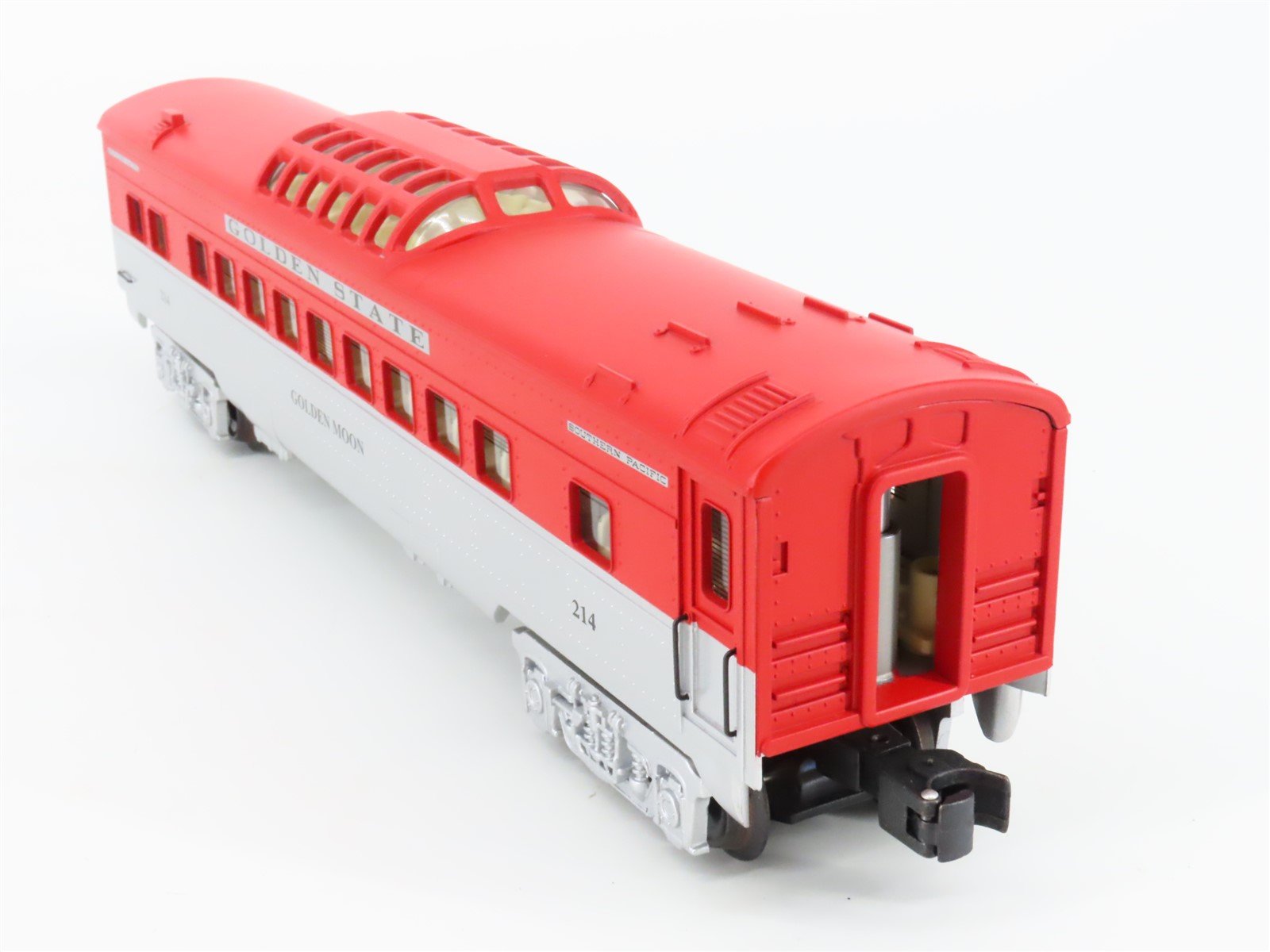 O Gauge 3-Rail K-Line SP Golden State Vista Dome Passenger Car #214