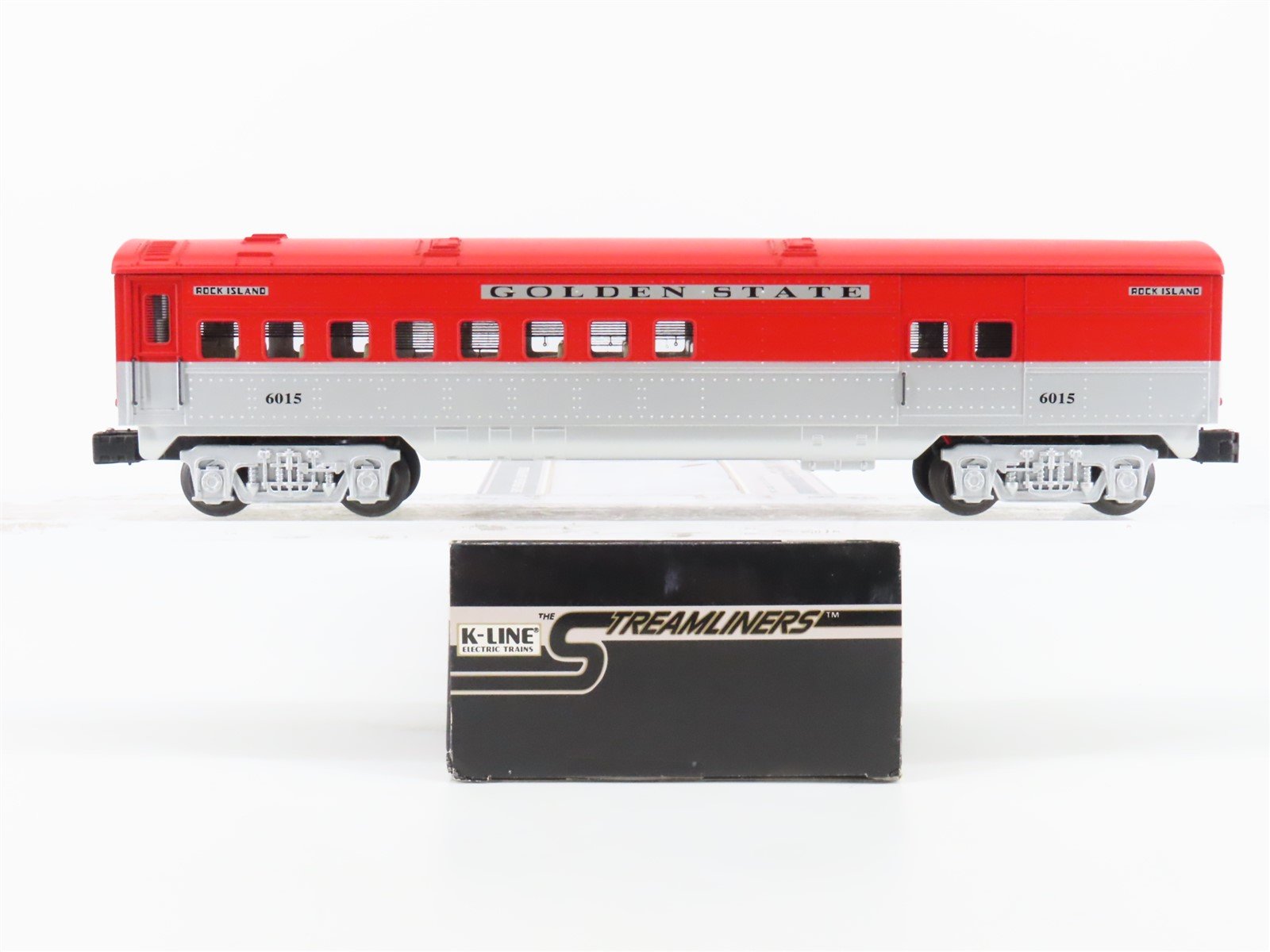 O Gauge 3-Rail K-Line RI Golden State Combine Passenger Car #6015