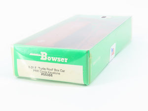 HO Scale Bowser Kit 55358 PRR Pennsylvania Turtle Roof Box Car #81217 - SEALED
