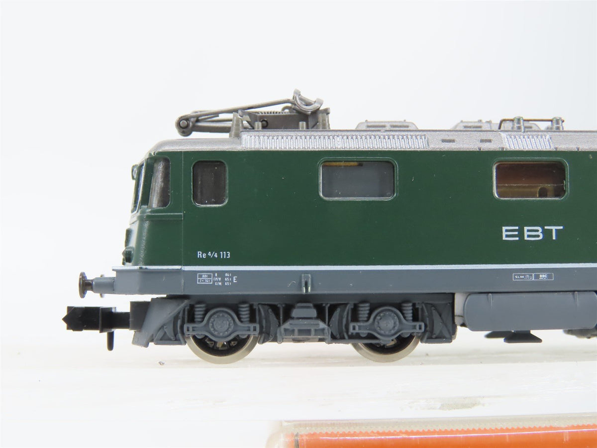 N Scale Arnold 2416 EBT Re 4/4 113 Electric Locomotive #113