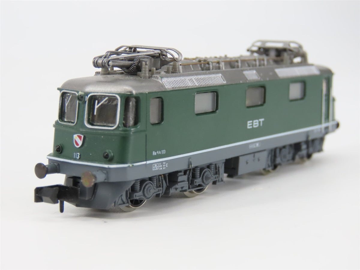N Scale Arnold 2416 EBT Re 4/4 113 Electric Locomotive #113