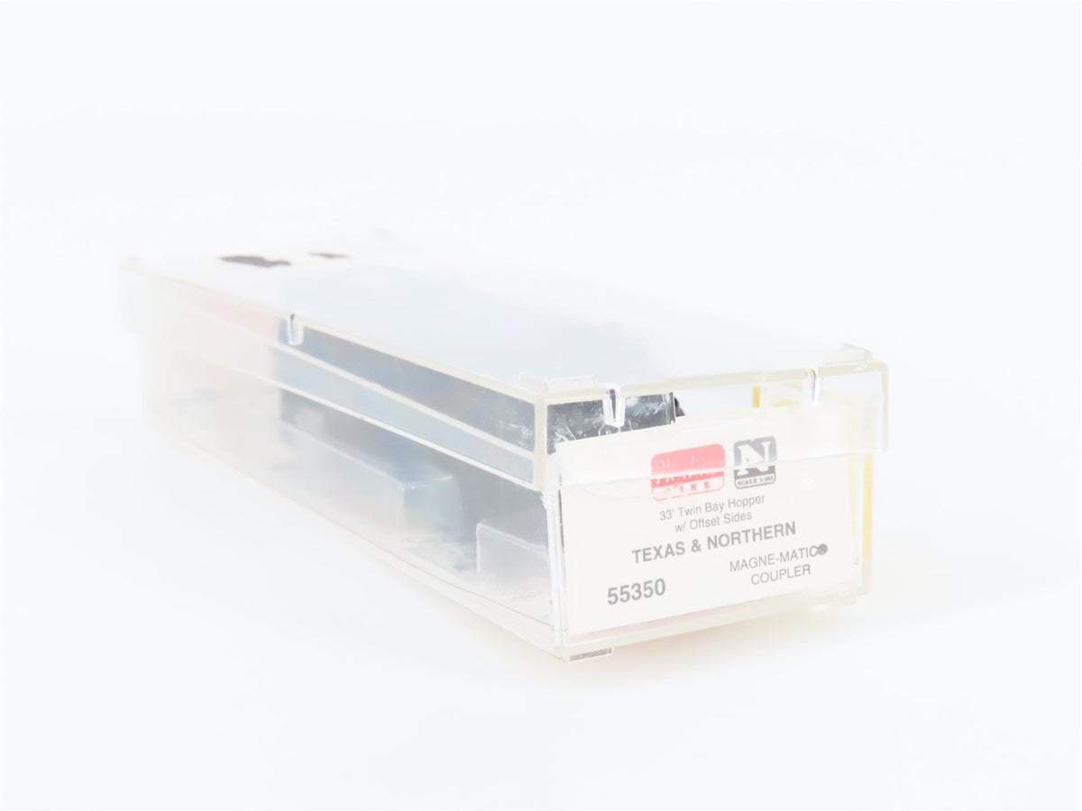 N Scale Micro-Trains MTL 55350 T&amp;N Texas &amp; Northern 2-Bay Hopper #108751