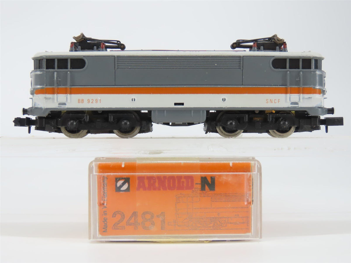 N Scale Arnold 2481 SNCF French National 141 Electric Locomotive #9291