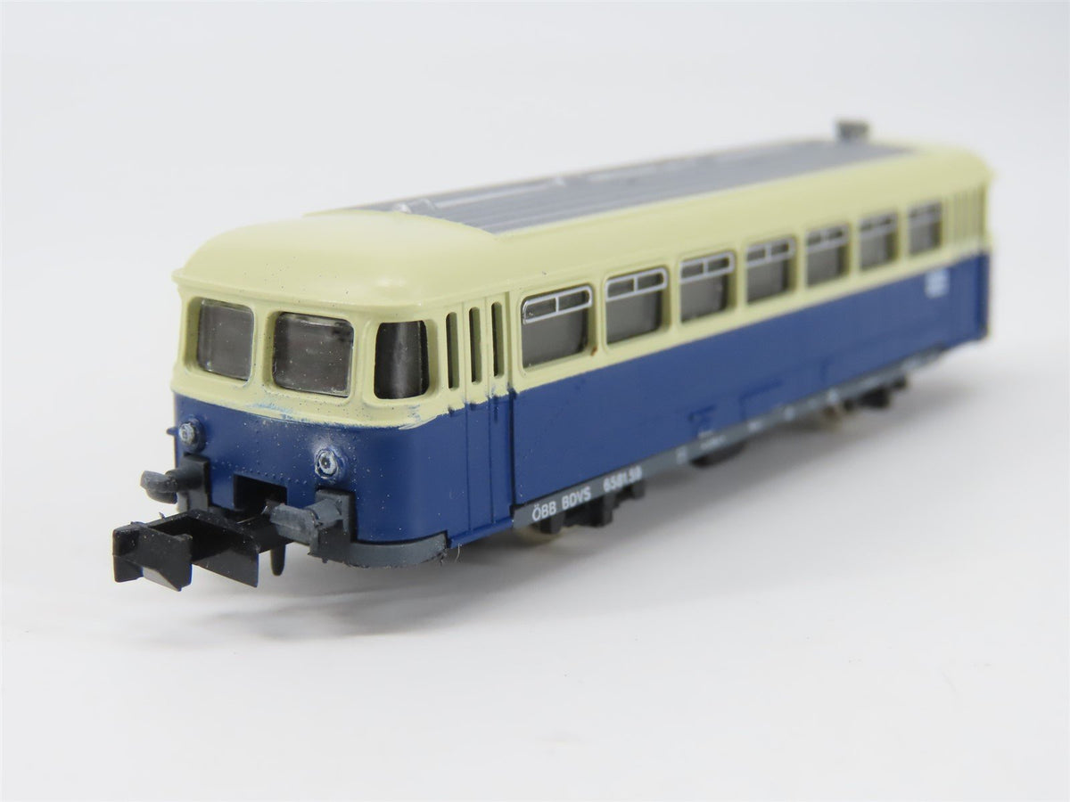 N Scale Arnold 2917 SBB CFF FFS Swiss Federal Railcar #6581.59 UNPOWERED