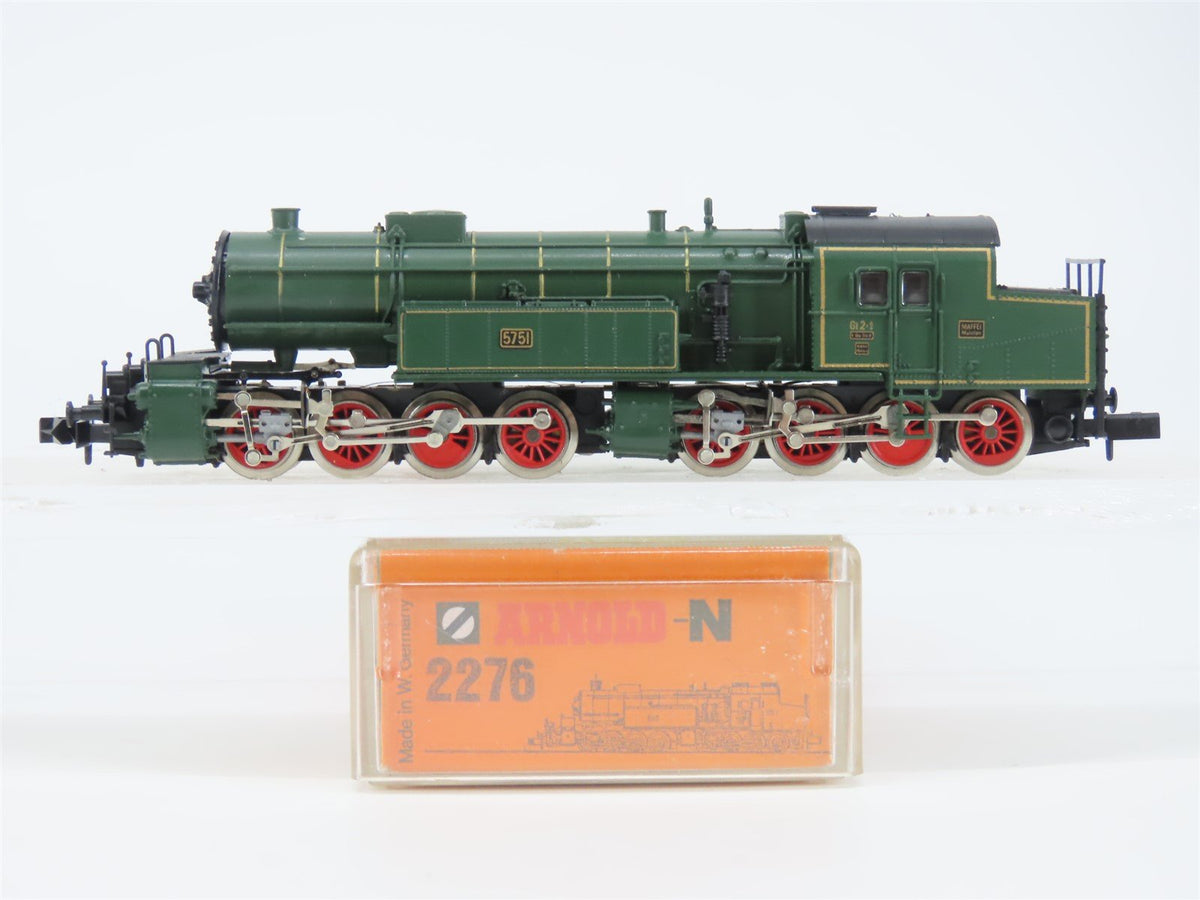 N Scale Arnold 2276 Maffei Munchen 0-8-8-0 Steam Locomotive #5751