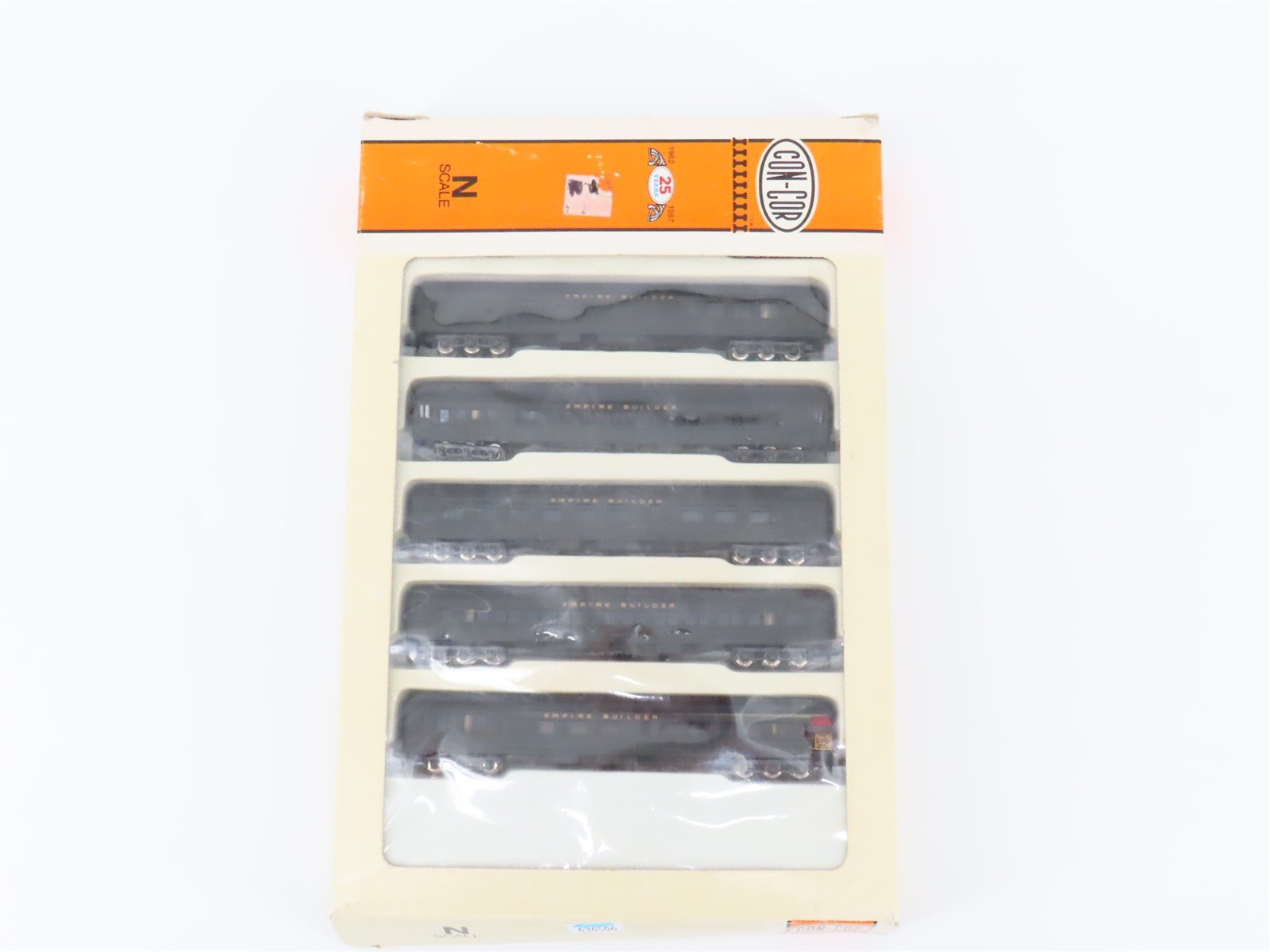 N Scale Con-Cor 0003-570005 GN Empire Builder Heavyweight Passenger 6-Car Set